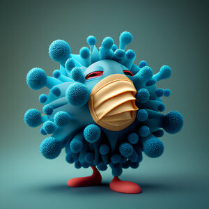 Coronavirus Pandemic Concept. 3d Illustration. Covid 19.